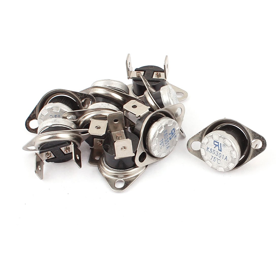 Interrupteur thermostat ksd 167F NC automatique et limiteur de température à disque - 9pcs