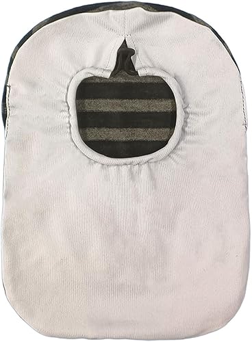 Vista 2 de Funda para bolsa de ostomía desodorizante elástica D con tapón de cordón (rayas grises oscuras, F)