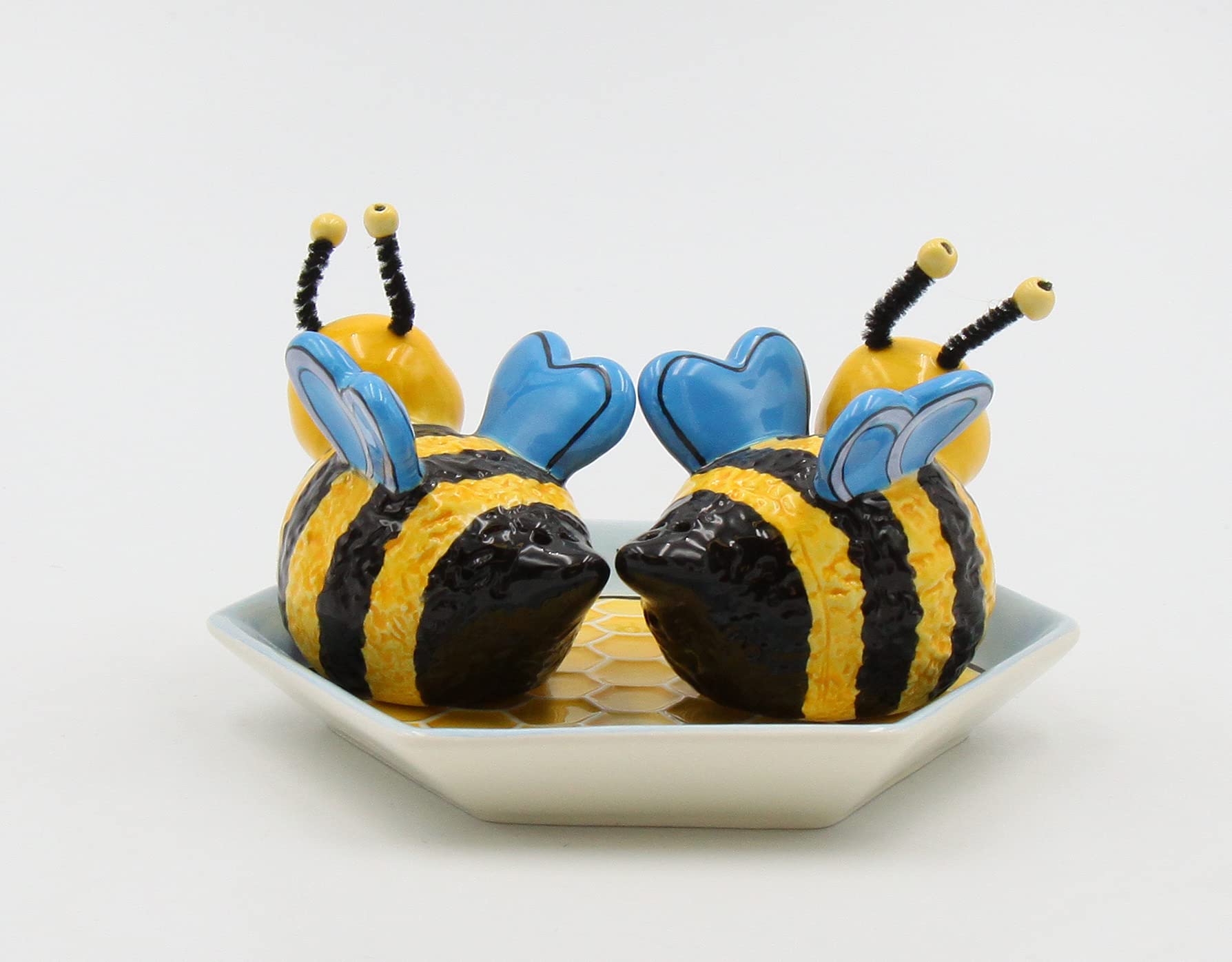 Bee Salt & Pepper Set - Appletree Ceramic -4