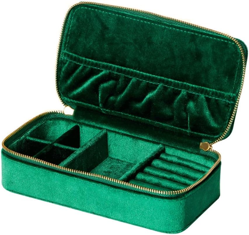 Jewelry Storage Box Earring Necklace Jewelry Jewelry Classification Flip Lid Jewelry Box(E)