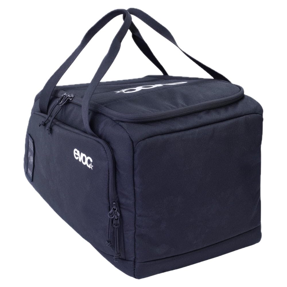 Torba podróżna EVOC GEAR BAG 20 (poręczna torba rowerowa, wytrzymały materiał zewnętrzny, wyściełana komora główna, odporna na zabrudzenia/wodę, w pełni otwierana komora główna), czarna