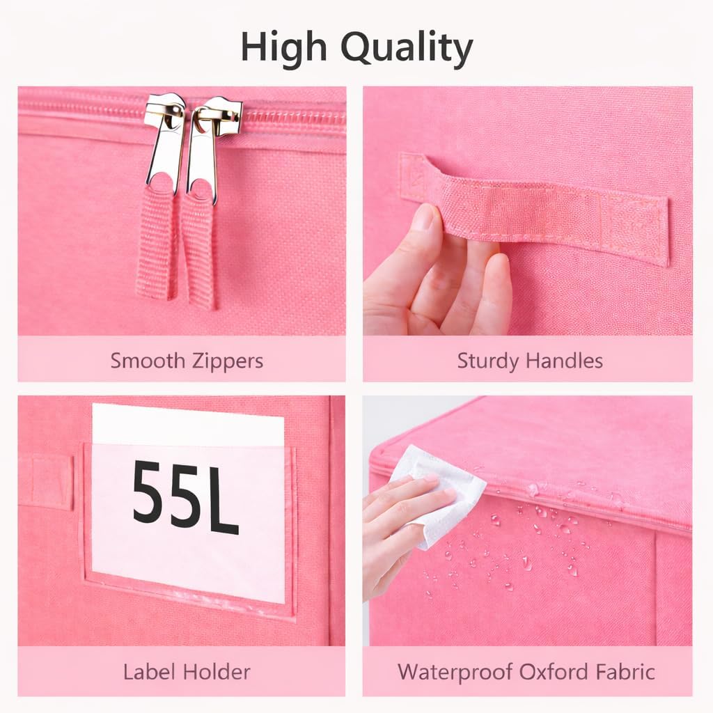 Large Wedding Dress Preservation Box Kit, Wedding Dress Storage Box with 30 Sheets of Acid-free Tissue Paper, Microfiber Gloves, Dust-proof Bag and desiccants, Pink, 30 x 15.7 x 7.4 In