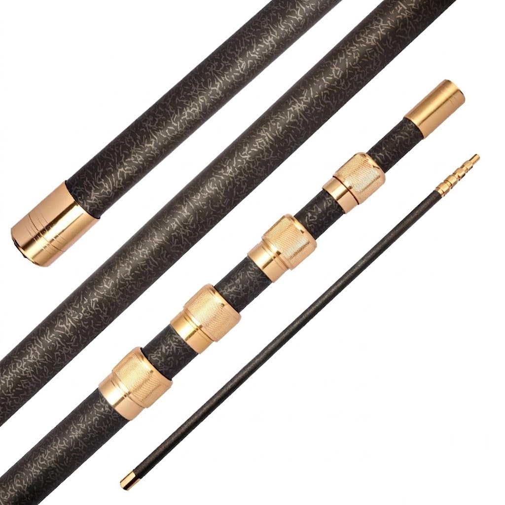 Heavy Duty Telescopic Poles, Adjustable Extension Pole 9.8ft to 32.8ft Telescoping Lightweight Telescopic Extension Rod(9.0M/29.5ft)