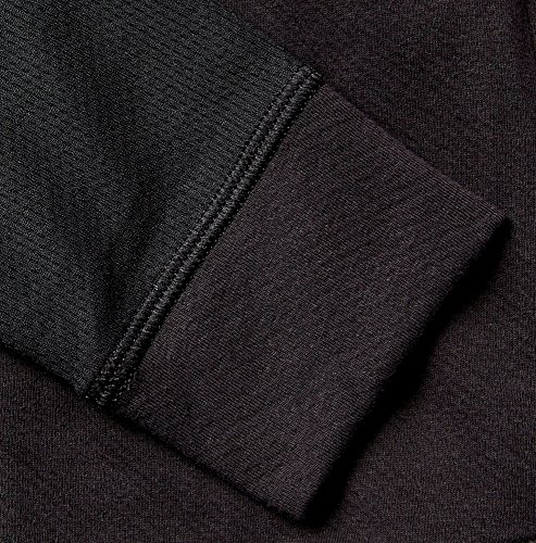 Reebok Girls' Mesh Back Jersey Jacket Caviar M4