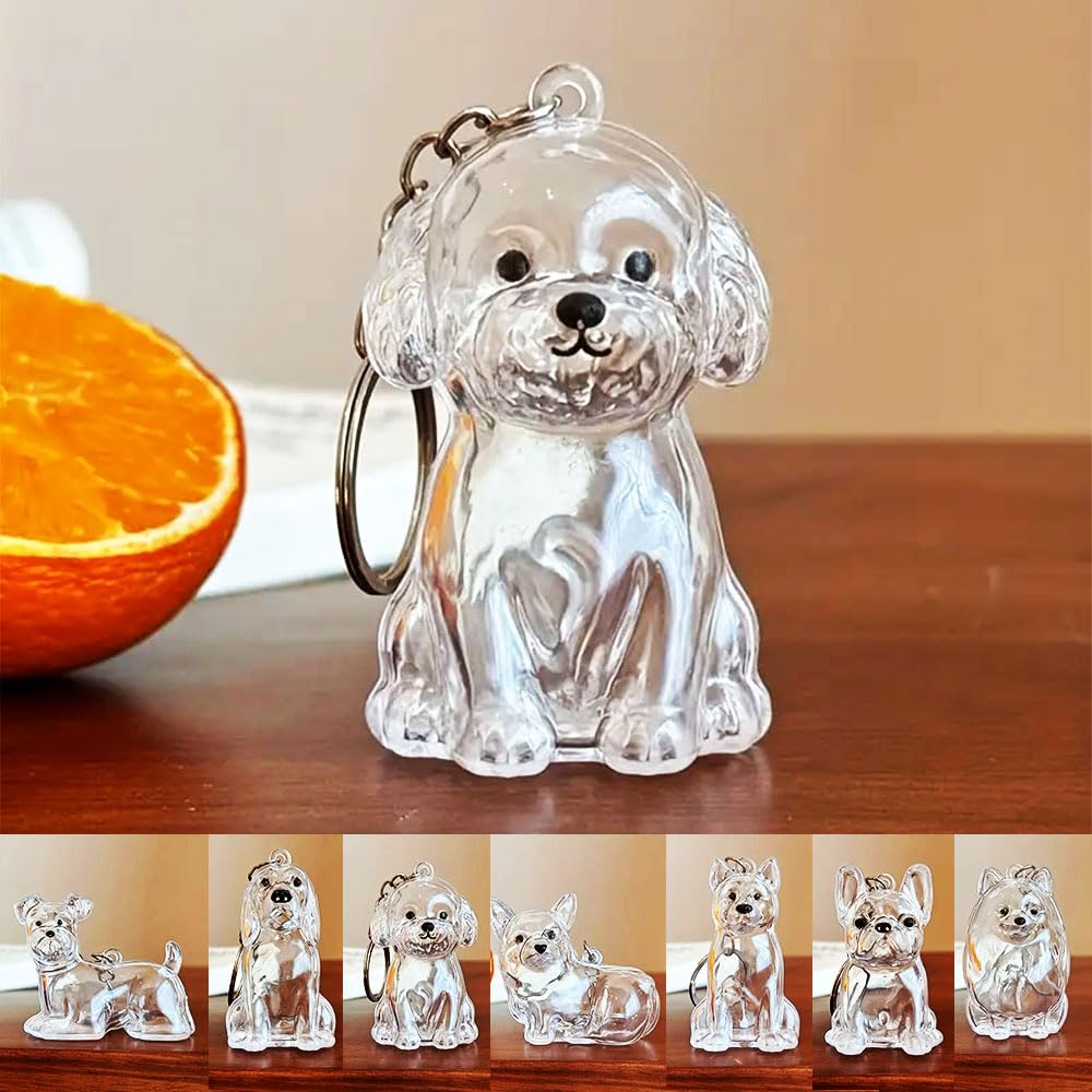 Amazon | 犬 毛 収納 キーホルダー プードル トイプードル ペット