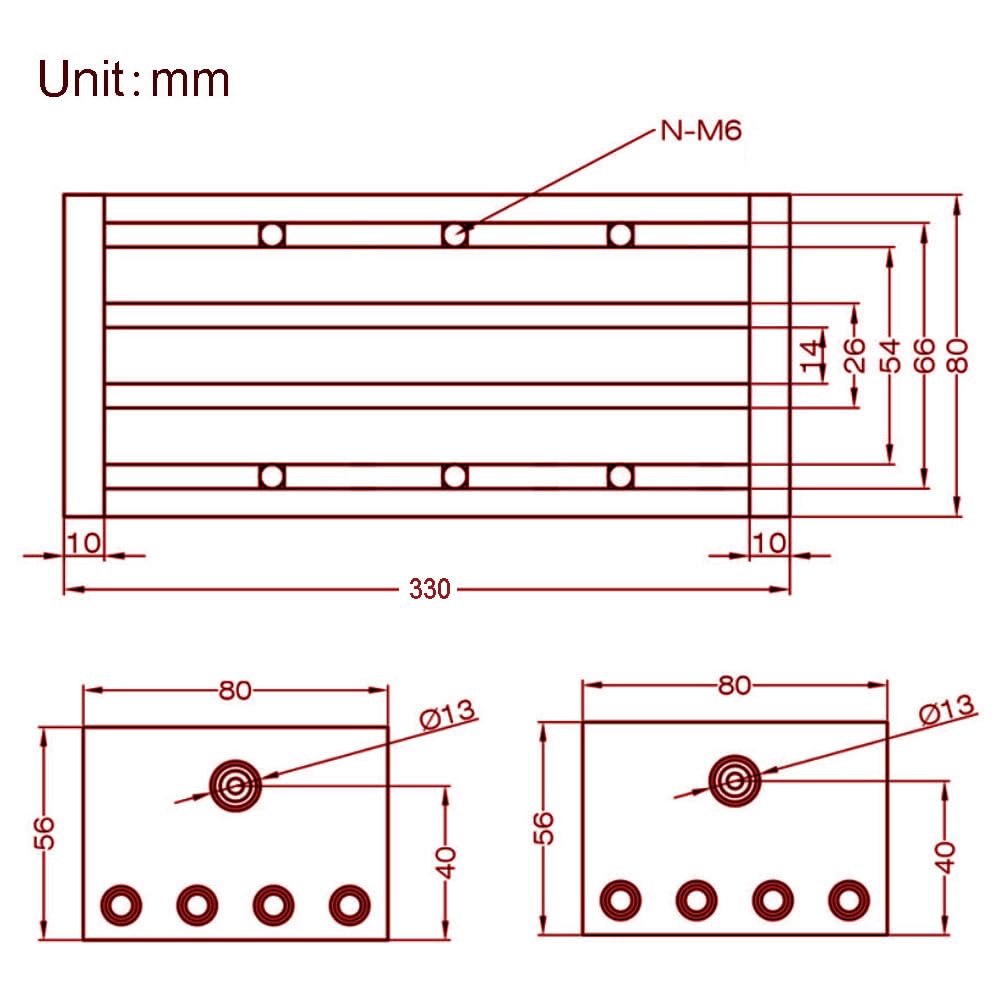 250mm Länge Effektive Reise Dual Optische Achse Manueller Schiebetisch Linear Rail Guide Kugelschraube SFU1605 mit Handrad für CNC-Ausrüstung