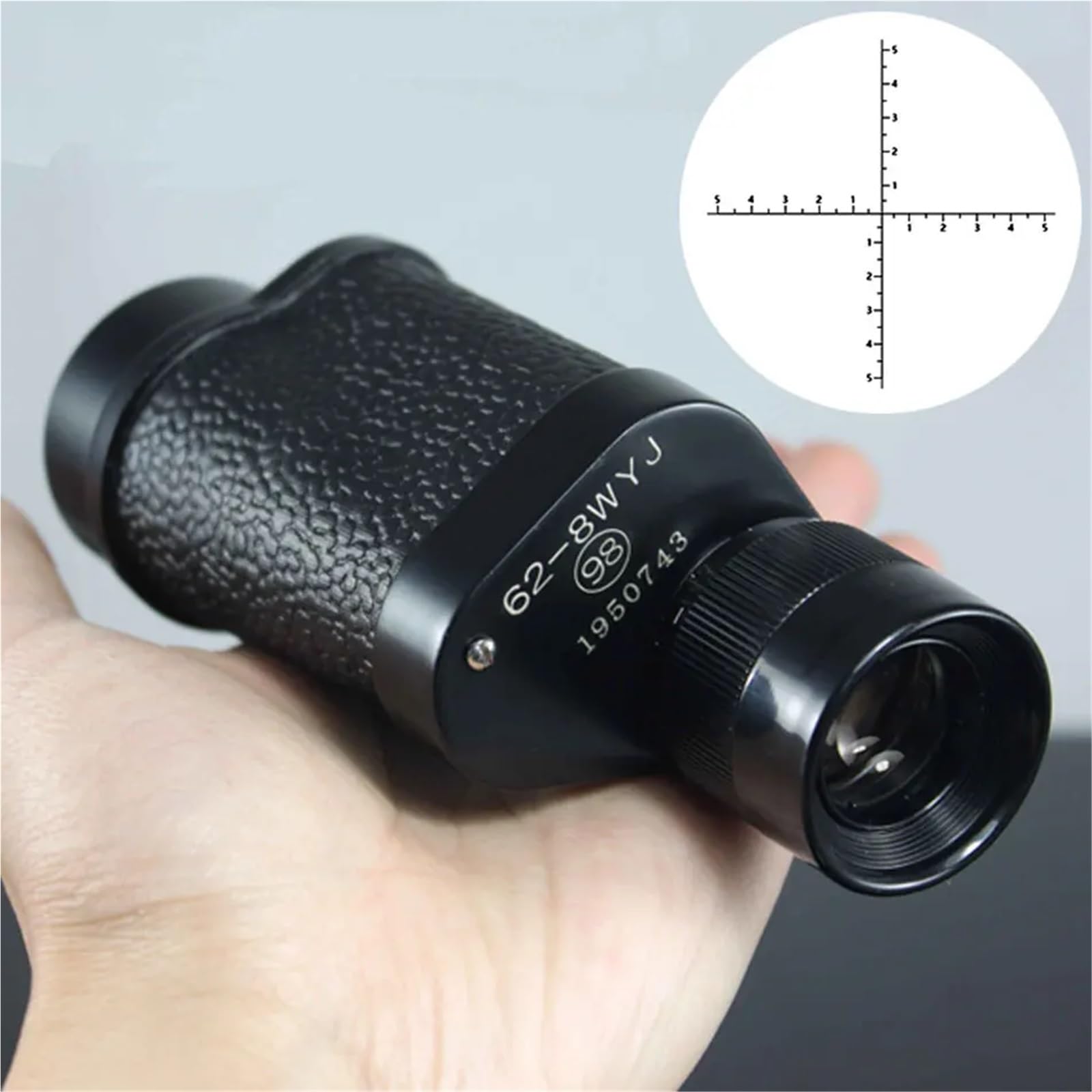 Mini Telescopio, Telescopio monoculare da caccia 8x30, binocolo professionale, telemetro, misuratore di distanza, visione notturna, attrezzatura da campeggio, strumenti da pesca(Rangefinder type)