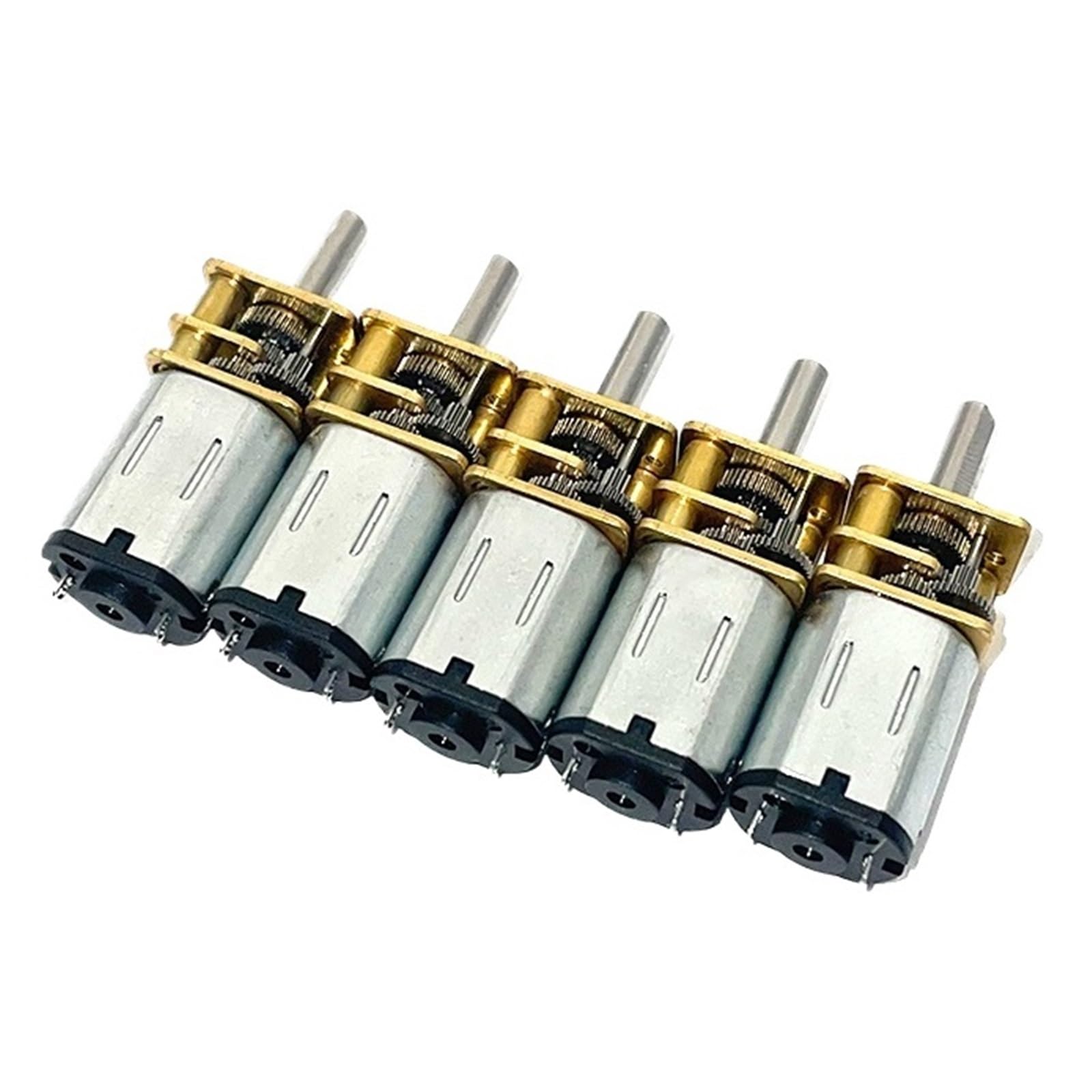 1 moteur à engrenages en métal GA12-N20 CC 3 V/6 V/12 V avec roue dentée, moteur à basse vitesse 15/30/50/60/100/100/200/300/500/1000 tr/min (1000,6 V)