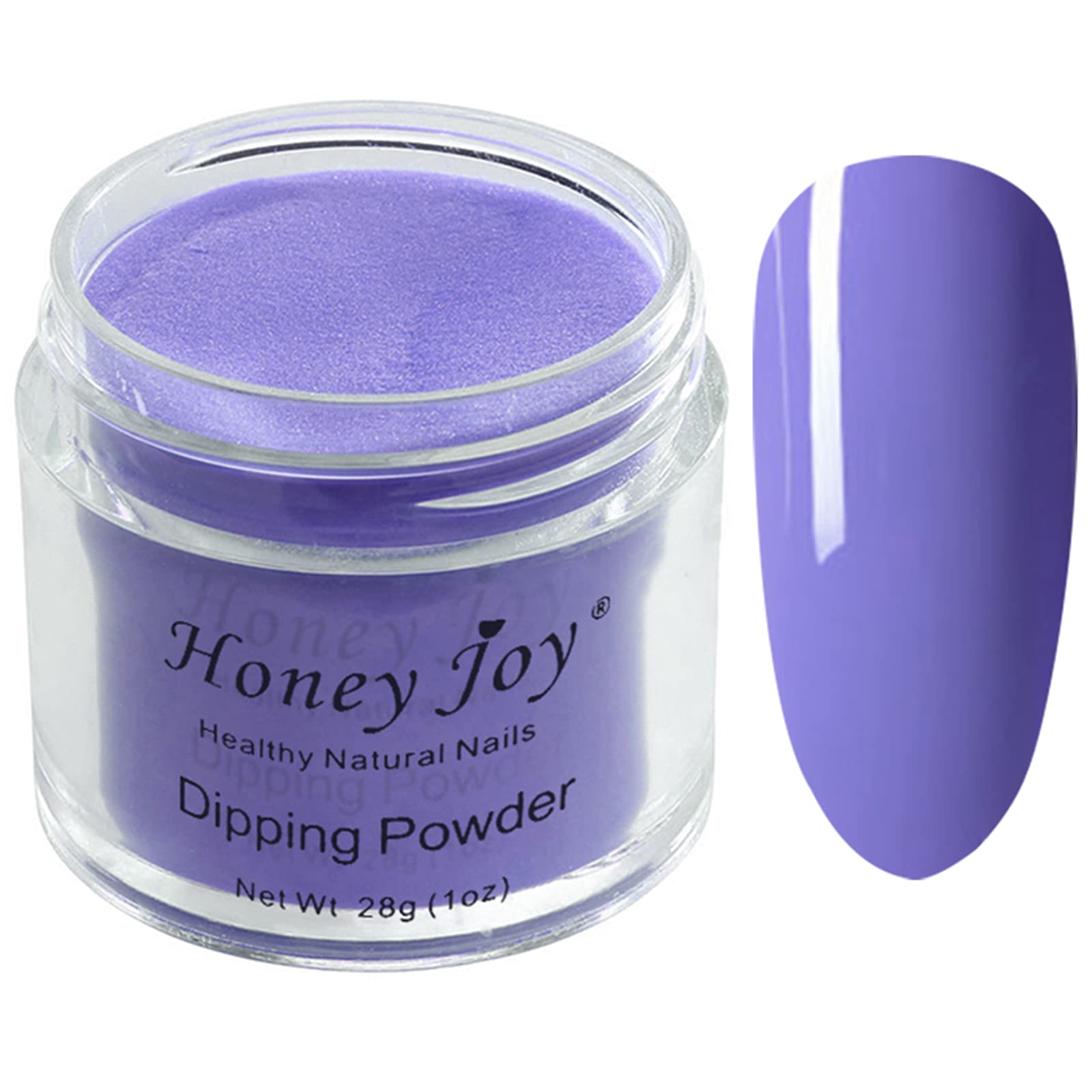 28g/Box Violet Light Purple Dipping Powder Without Lamp Cure Nails Dip Powder Summer Gel Nail Color Powder Natural Dry (no.17)