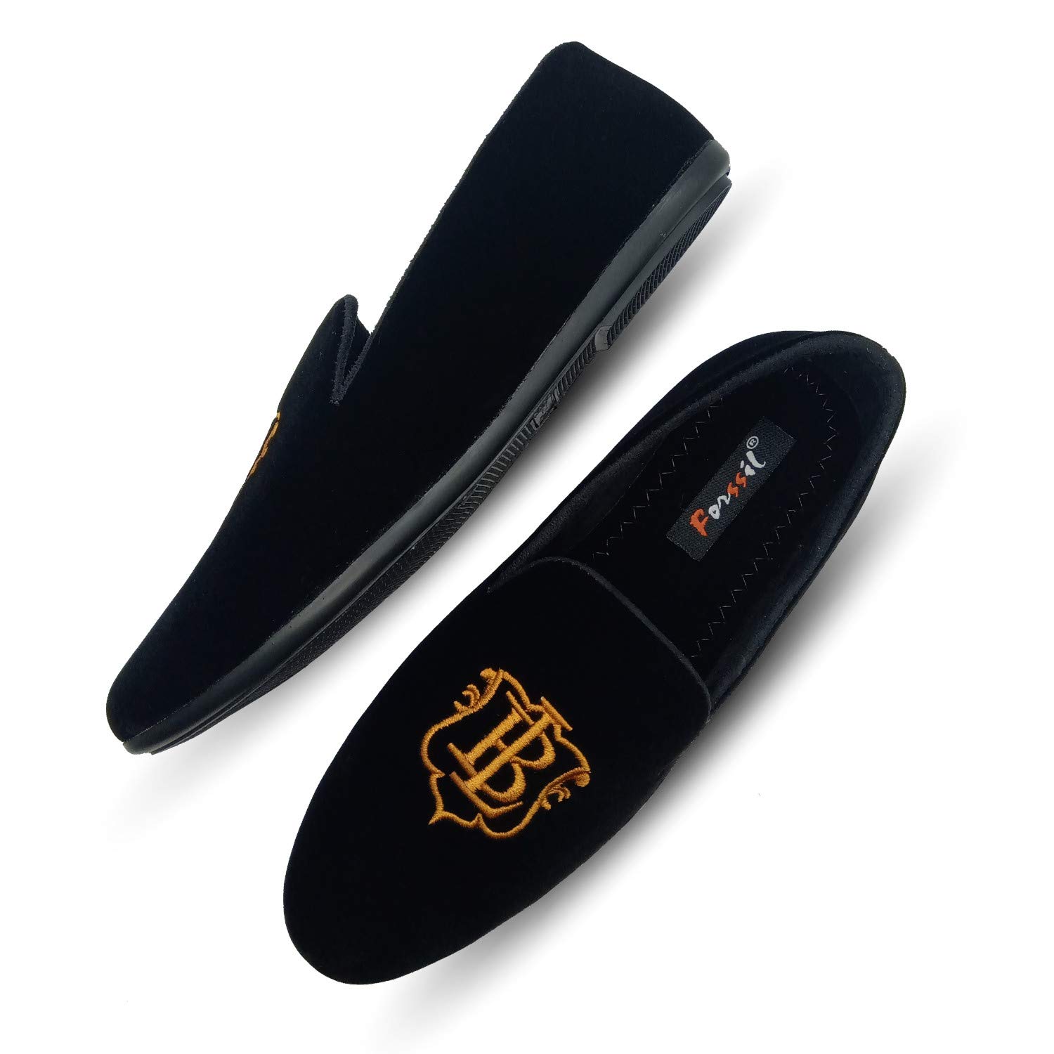 See full amazon price history chart for FORSSIL Present Z-Black Embroidered Velvet Loafers Shoes for Men and Boys (FSL-2017) FORSSIL Present Z-Black Embroidered Velvet Loafers Shoes for Men and Boys (FSL-2017) (B08XW2DHT2) Amazon Price History, Amazon Price Tracker