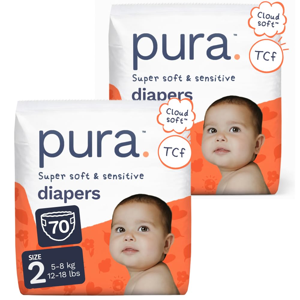 Pura Baby Diapers Size 2