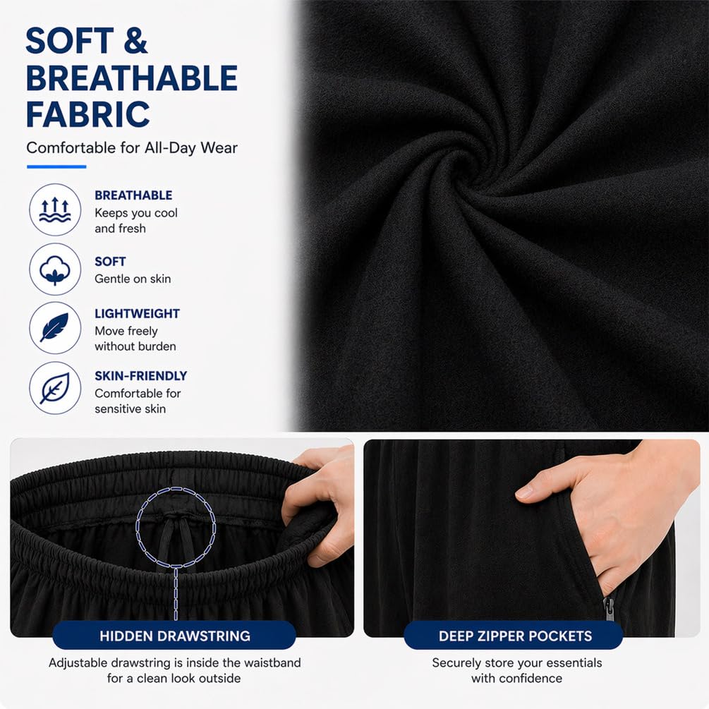 Pantaloni Porta-Sacca per Urina con 2 Tasche con Cerniera, Pantaloni Porta-Catetere per Incontinenza, Pantaloni Porta-Sacca per Urina, per Nefropatia, Nefrostomia