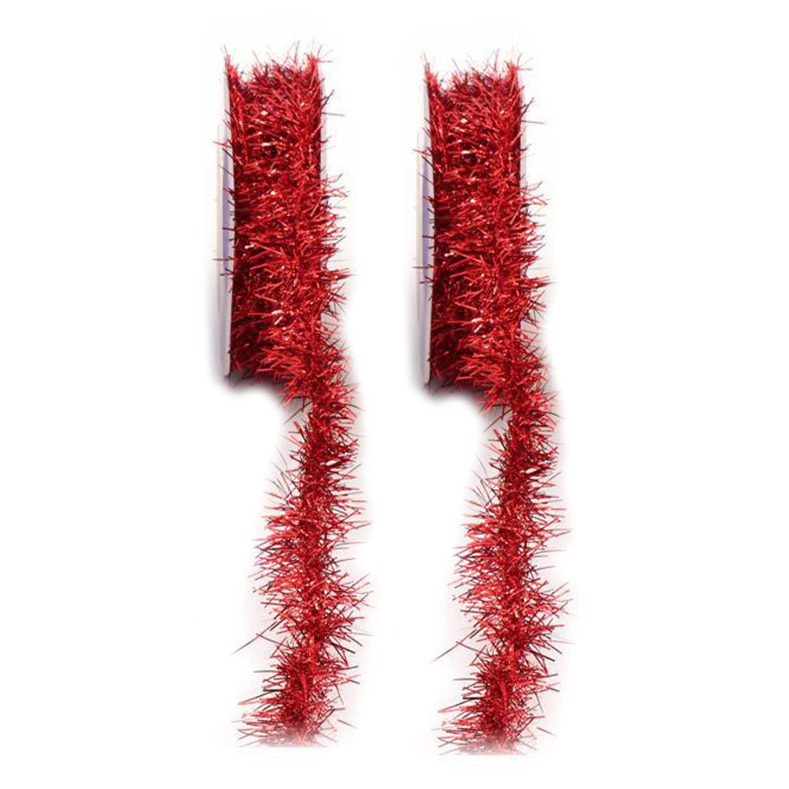 2PCS Metal Wire Tinsel Wire Christmas Trees Decoration DIY