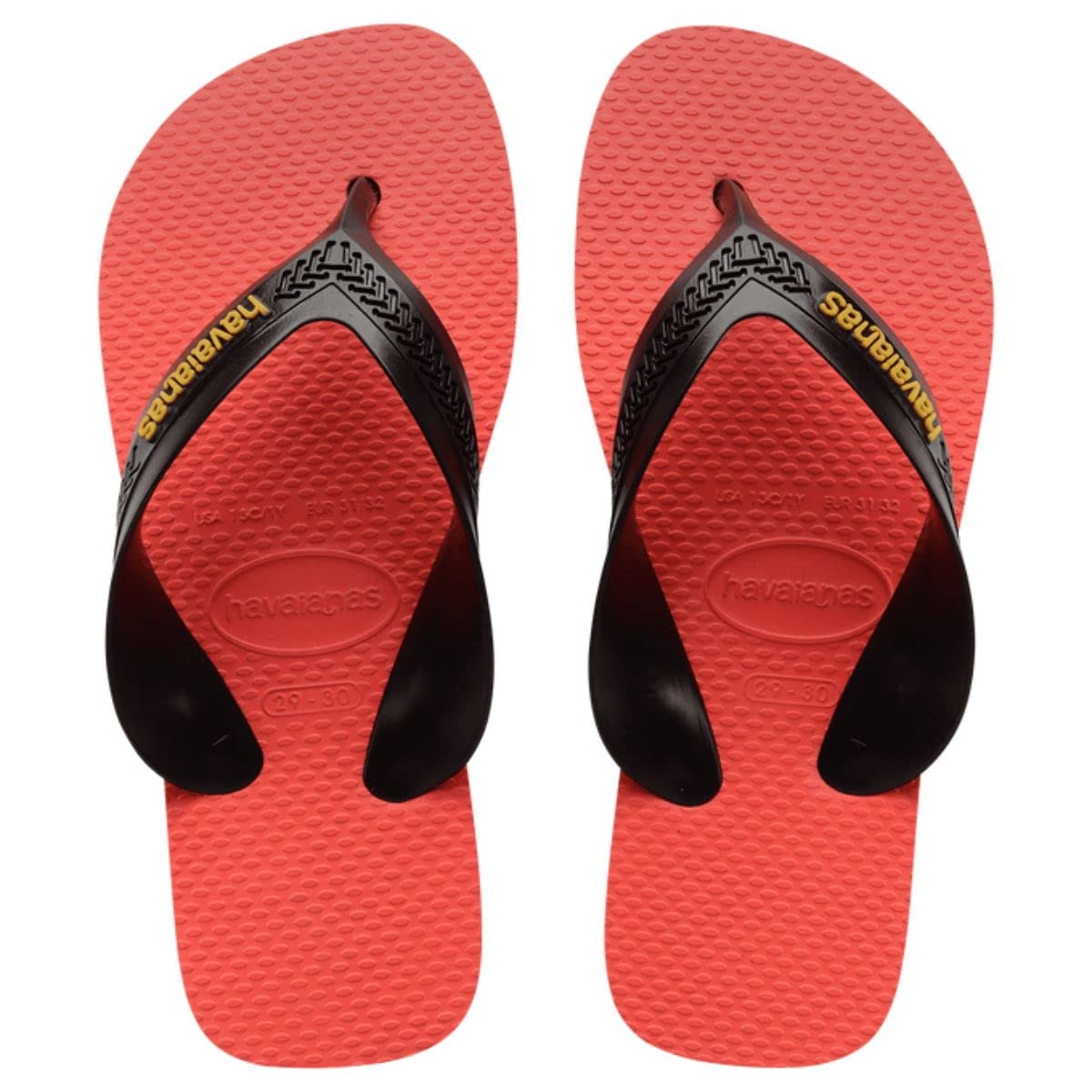 Havaianas Kids Max Boys FlipFlop Salmon 9/9.5 UK Child