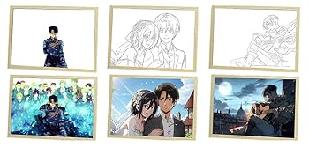 Amazon.co.jp : エレン 光る絵 進撃の巨人 ナイトライト ミカサ