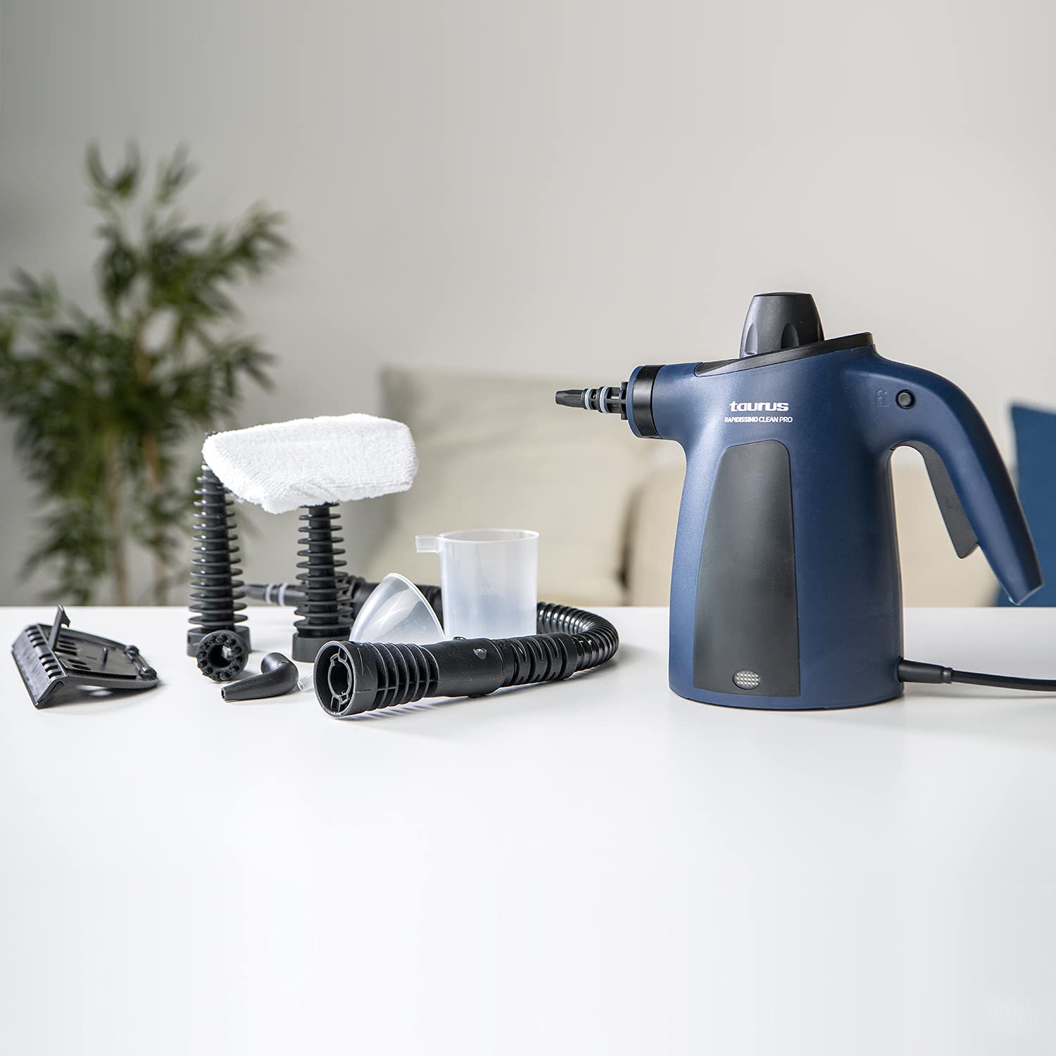 Pulitore a Vapore Taurus Rapidissimo Clean Pro 0,35 L 1050W Azzurro