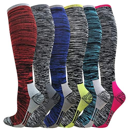 Image of Graduated Medical Compression Socks for Women&Men 20-30mmhg Knee High Sock