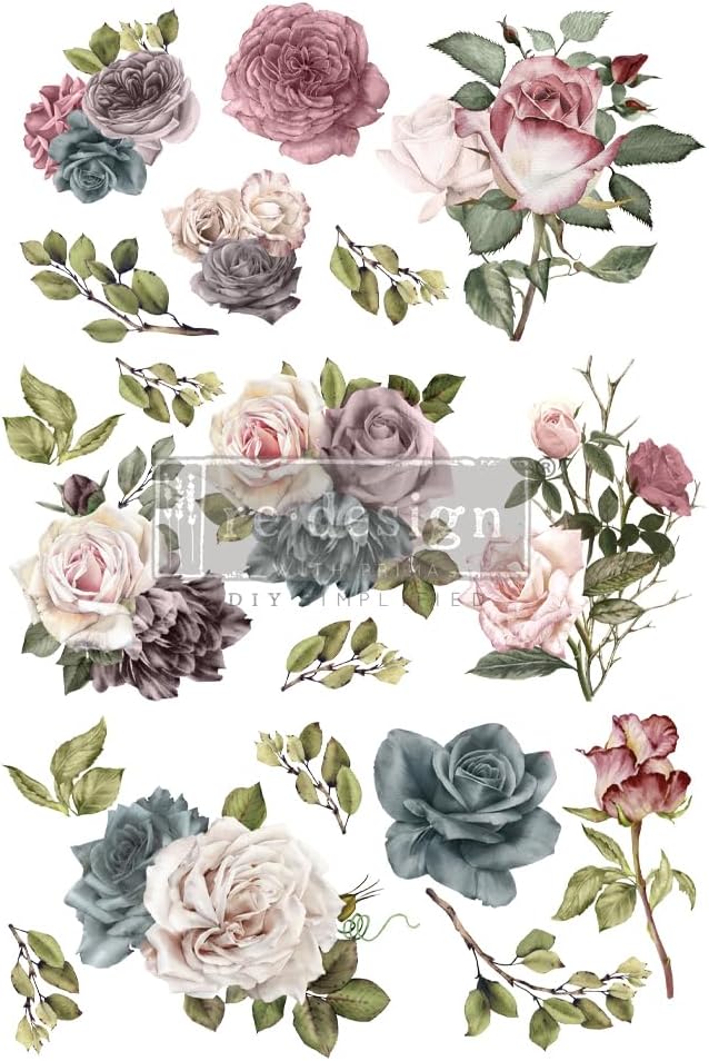 Redesign Décor Transfers® Vintage Dream 24"x35",Wall Decals DIY Wallpaper Wall Stickers Murals Decor Furniture Decoration