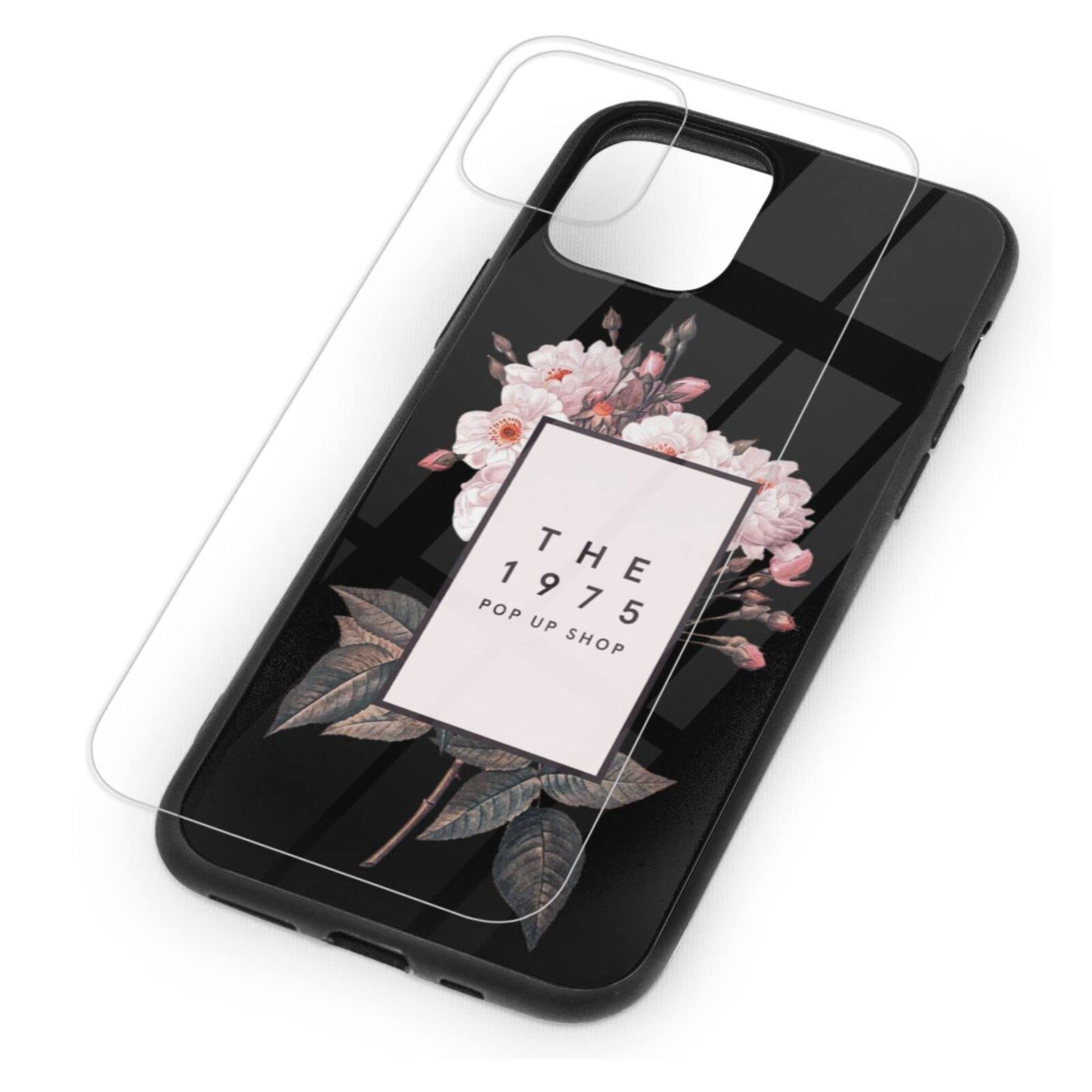 Amazon.co.jp: Iphone 11 ケース The 1975 強化ガラス 携帯電話 Tpu+