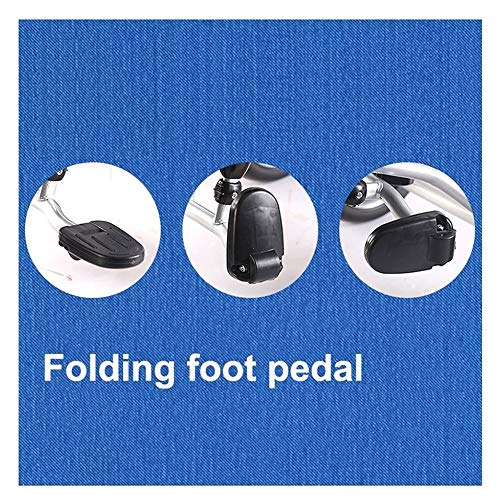 Collapsible Baby Stroller Kinderfahrrad mit Sunshade mit Safety Fence Outdoor Dreirad Boy and Girl Toys (Farbe: Grau… – Bild 8