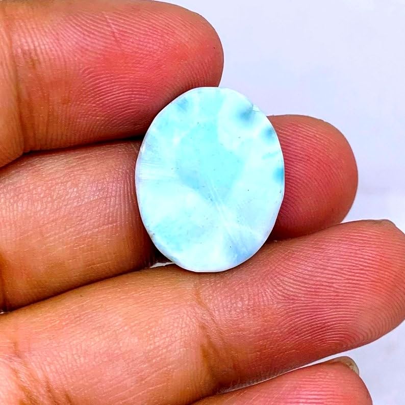 Larimar pour bague et pendentif à fabriquer soi-même