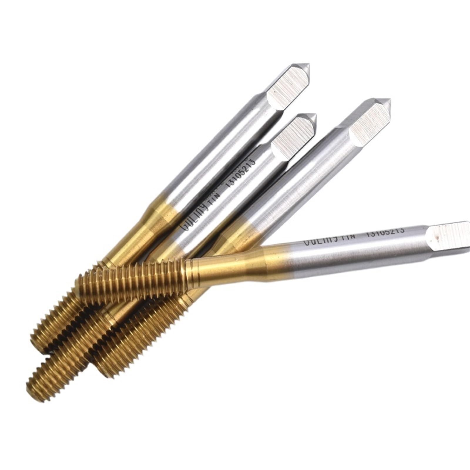 HSSE-M42 JIS estándar mano izquierda rollo formando grifo M2 M2.3 M2.5 M3 M3.5 M4 M5 M6 M8 M10 M12 machos de roscar de máquina(TIN Coating,M10X1.5L)