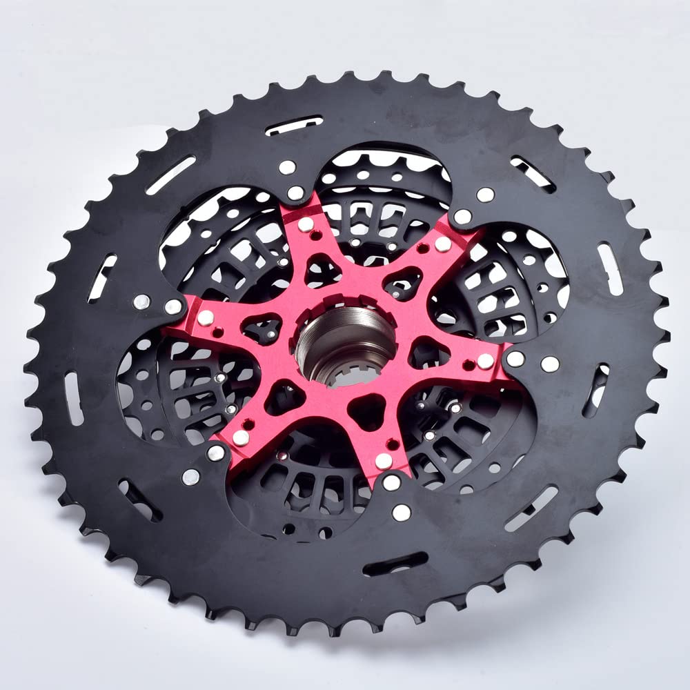 PiñOn Bicicleta MTB Bicicleta 12 velocidades 9-50T Bicicleta Cassette Cuerpo Negro Cassette 540g 9-50T Cassette piñón Rueda Libre Cassettes Y PiñOnes para Bicicletas