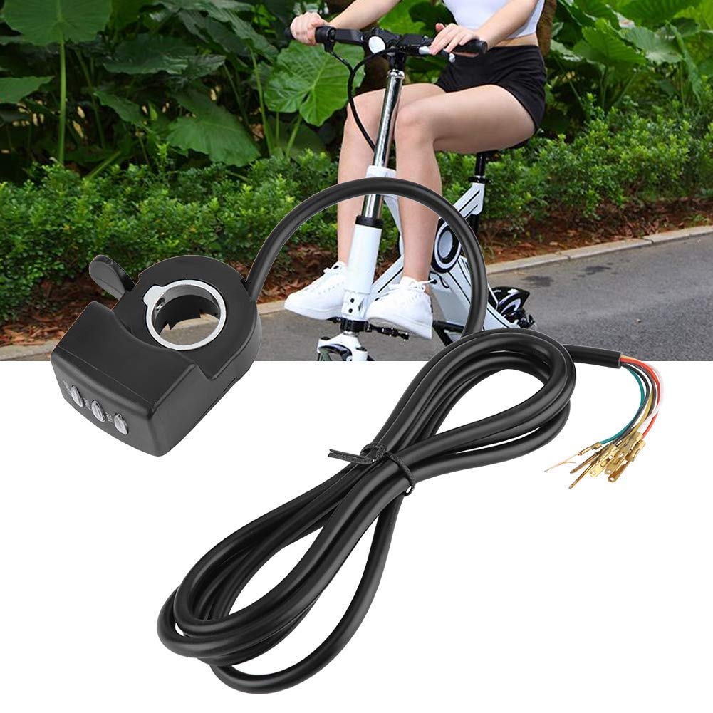 Buy Ebike Throttle, Qiilu Electric Throttles, 48V Speed Control Twist