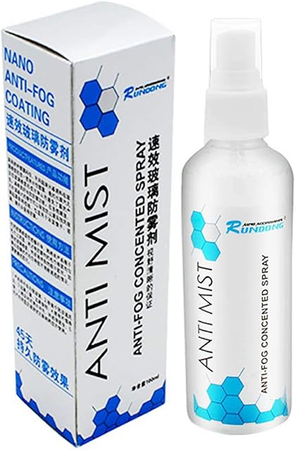 Macabolo 100 ml Car Windscreen Anti Fog Spray Waterproof Anti Fog Spray for Car Interior Glass Window