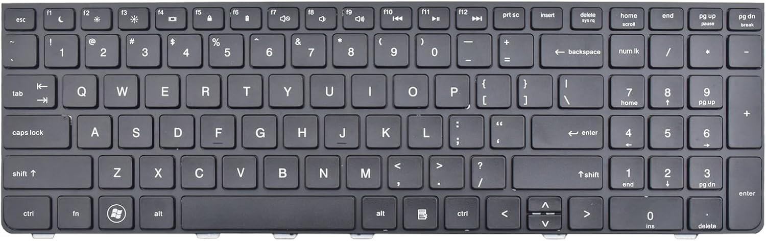 Clavier Azerty Original Pour HP Probook 4535S/4530S/4730S - Noir, Avec Cadre, Neuf