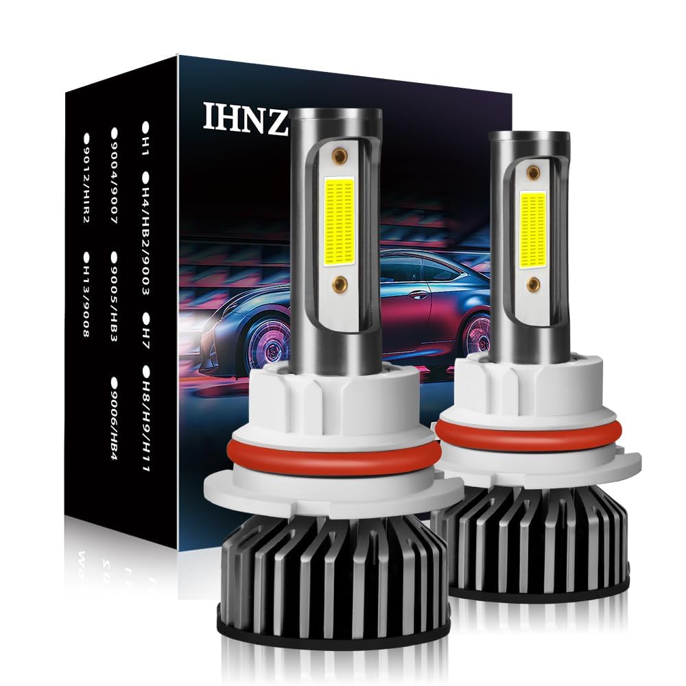 9007/HB5 High Low Dual Beam Bulbs Kit Fit For Ford F-150 F150(1994-2003) F250 F350(1992-2004) Light Bulbs,Halogen Replacement,6000K Cool White Super Brighter