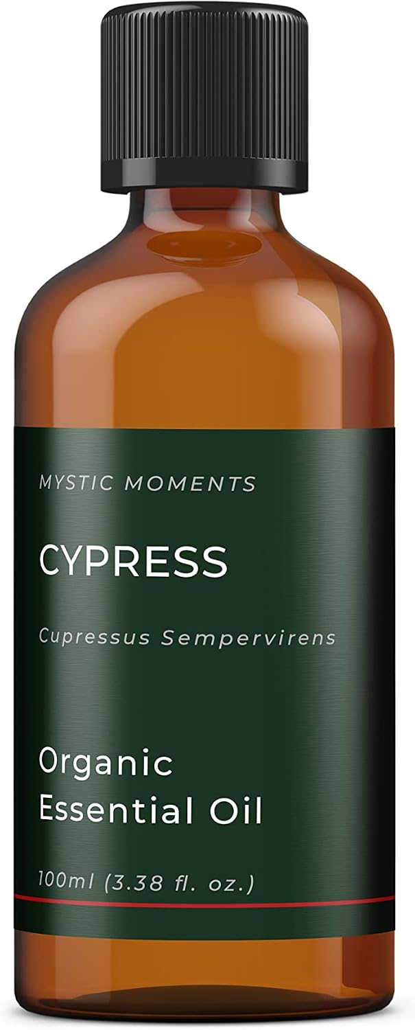Mystic Moments | Cypress Organic Essential Oil - 100ml - 100% Pure