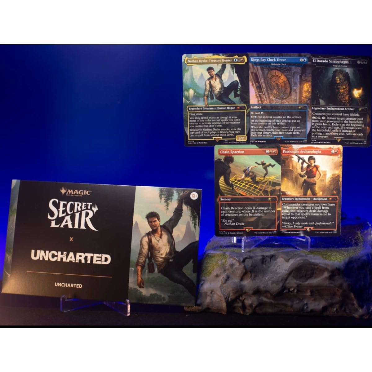 Amazon.com: Magic the Gathering Secret Lair x Uncharted (Non-Foil