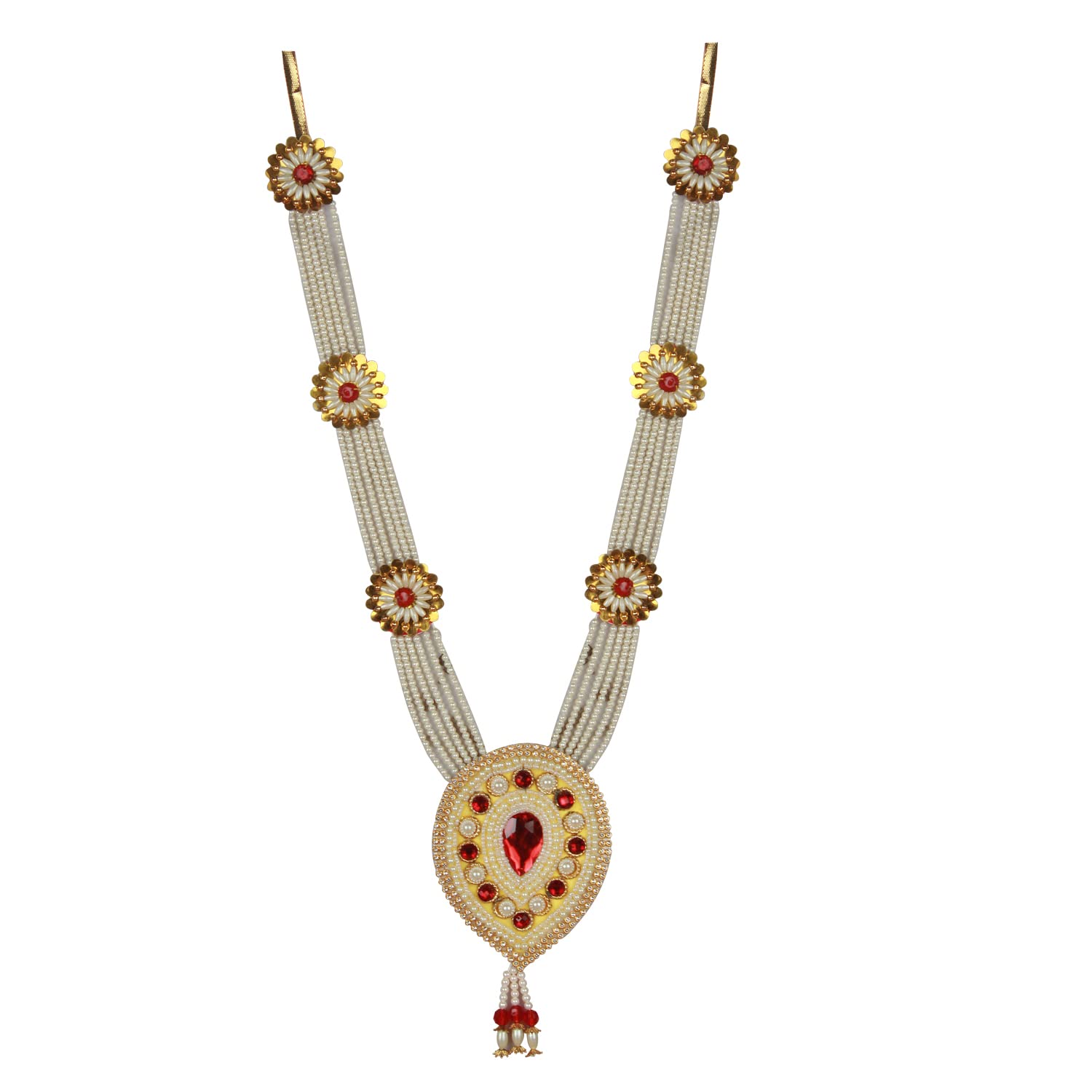 KRYPMAX ; A BRAND OF EVERYDAY Dulha Necklace for Men, Groom Traditional Paan Haar (B0D2QSLBBD) Amazon Price History, Amazon Price Tracker