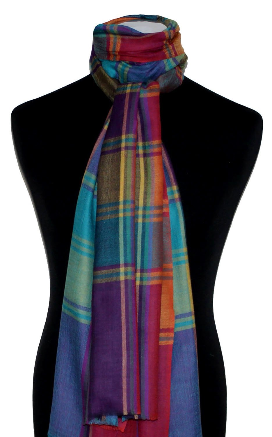 Lorenzo Cana Pashmina damski szal 100% kaszmirowy kaszmir pashmina