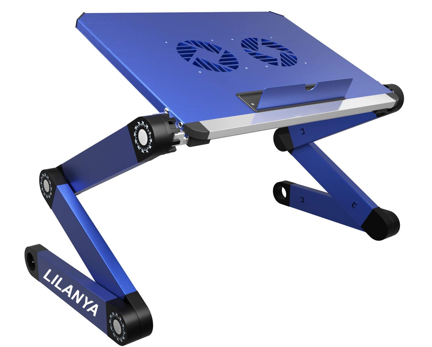 Supporto Per Computer Portatile In Alluminio, 8 Livelli, Anti-mal Di Schiena (ergonomico), Per Casa E Ufficio