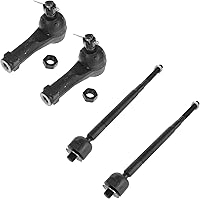 Vista 61 de TRQ - Juego de barras de acoplamiento delanteras interiores y exteriores