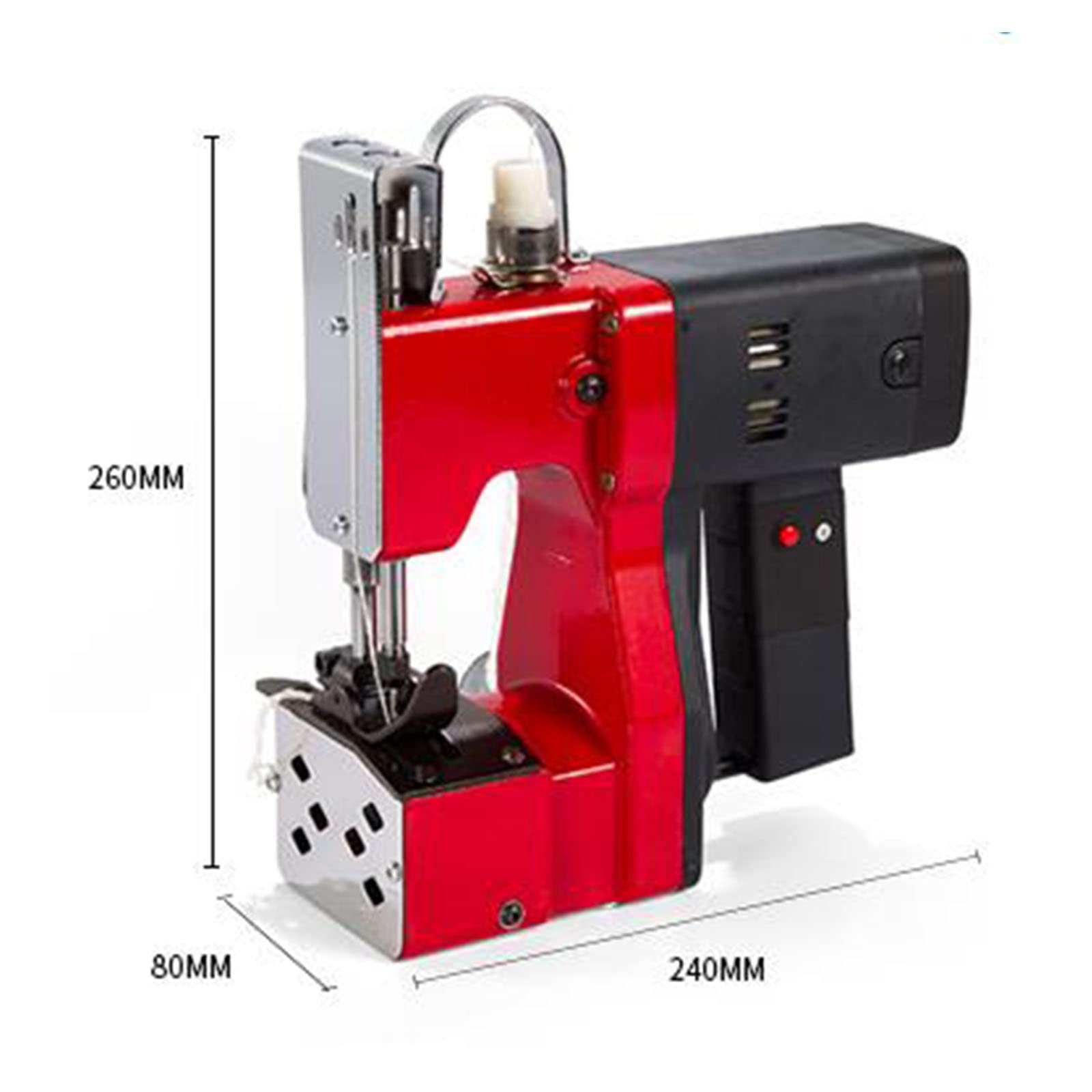 Macchina elettrica per la Chiusura di Sacchi, sigillatrice Automatica Portatile per Sacchi di Iuta, Carta Tessuta e Carta Kraft - Alta efficienza