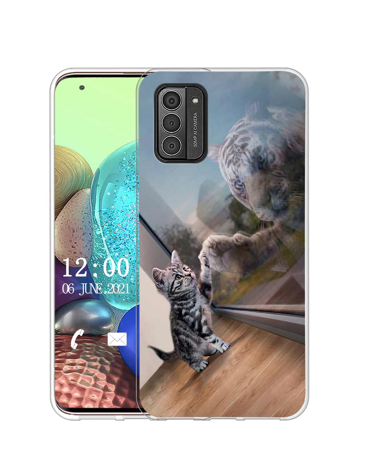 Per Nokia G42 5G Custodia,Sottile Trasparente Silicone Urto - Foto 11