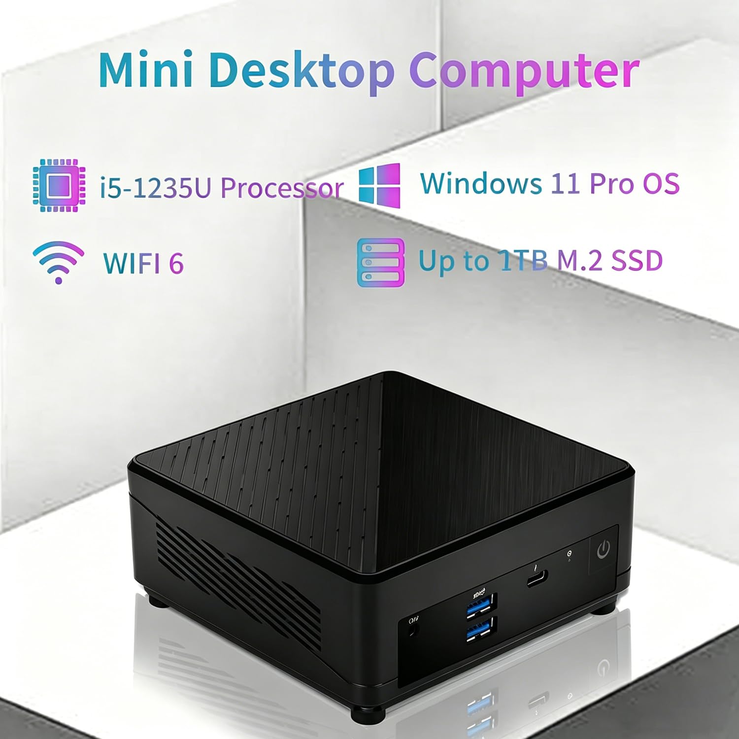 Amazon.co.jp: msi Cubi 5 Professional Mini PC、第12世代Intel i5
