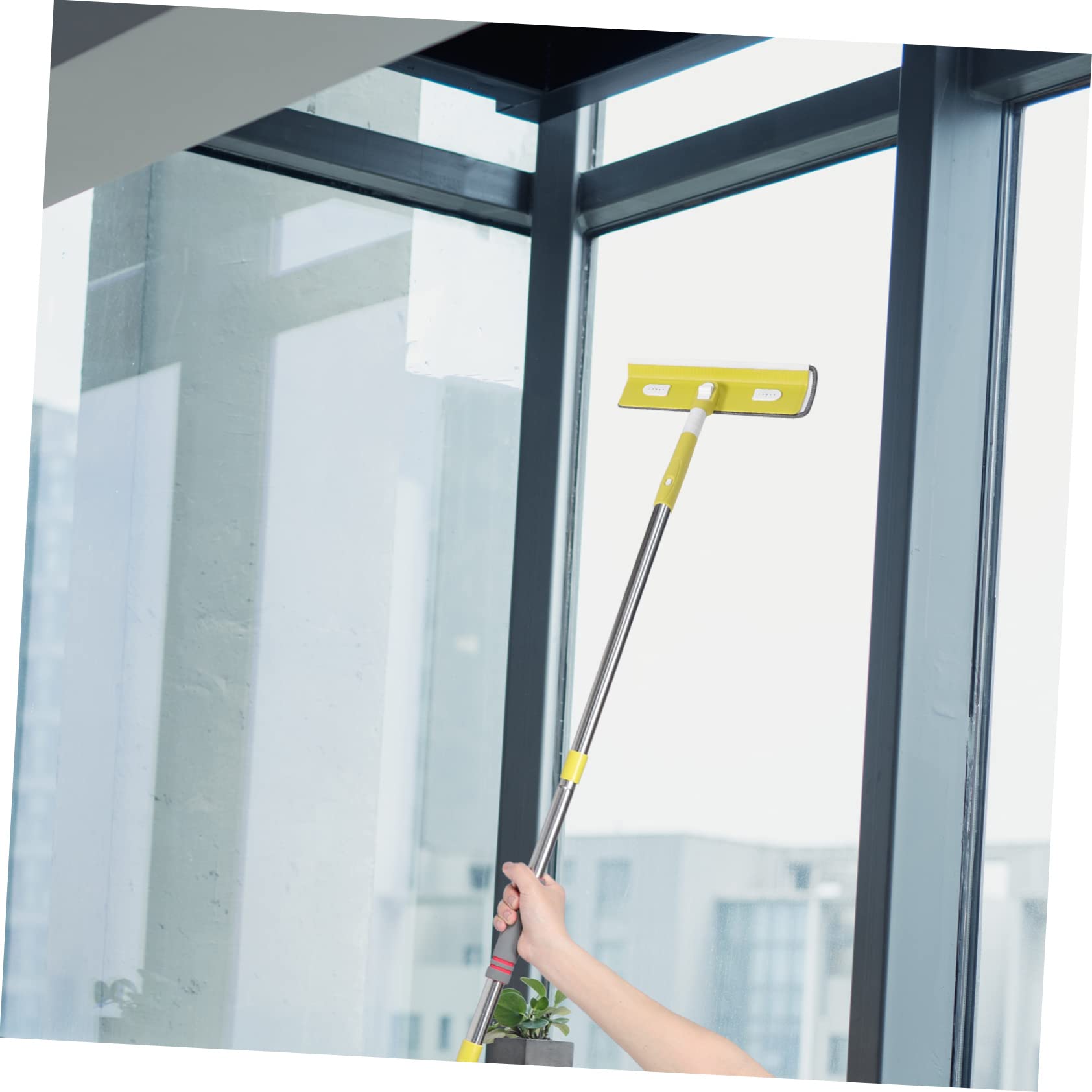 Plumero Techo Limpia Polvo Limpiacristales Herramienta Hogar Mango Extensible