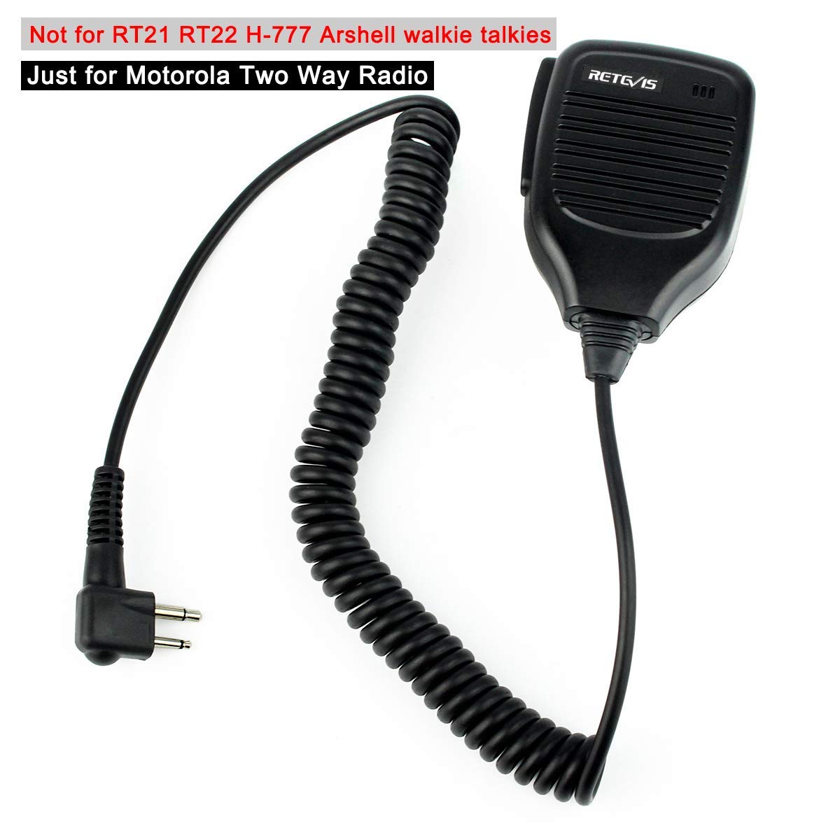 Honda Cl 500 Accessories Auricolare Con Microfono Per Radio Motorola CP100 CP125 CP150 CP200 GP300 - Resistente All'acqua Microfono Radio CP150 GP300 Resistente Acqua - Foto 5