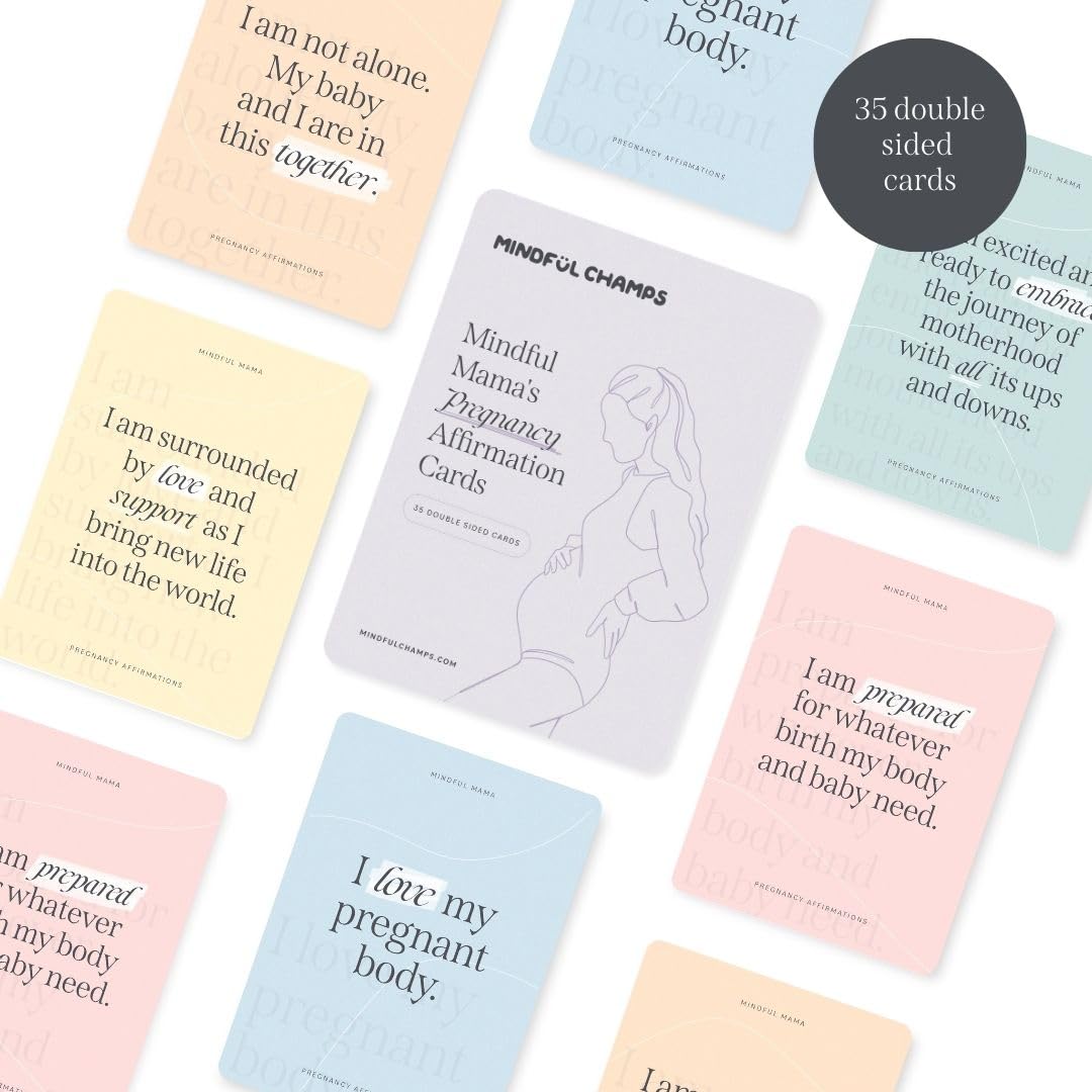 Mindful Mama’s Pregnancy Affirmation Cards