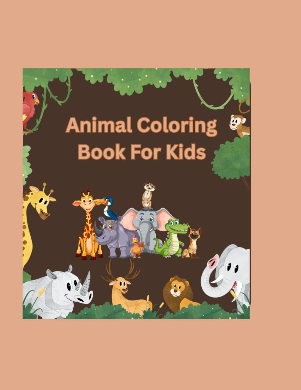 Animal coloring Book For Kids: “Fun and Easy Animal Coloring Pages for Little Artists”