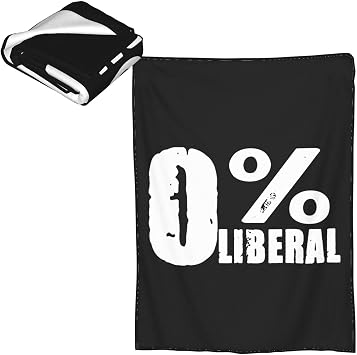 0% Liberal Throw Warm Cozy Soft Lightweight Flannel Fleece Blanket for Bedroom Sofa Room Decorative,80"X60"