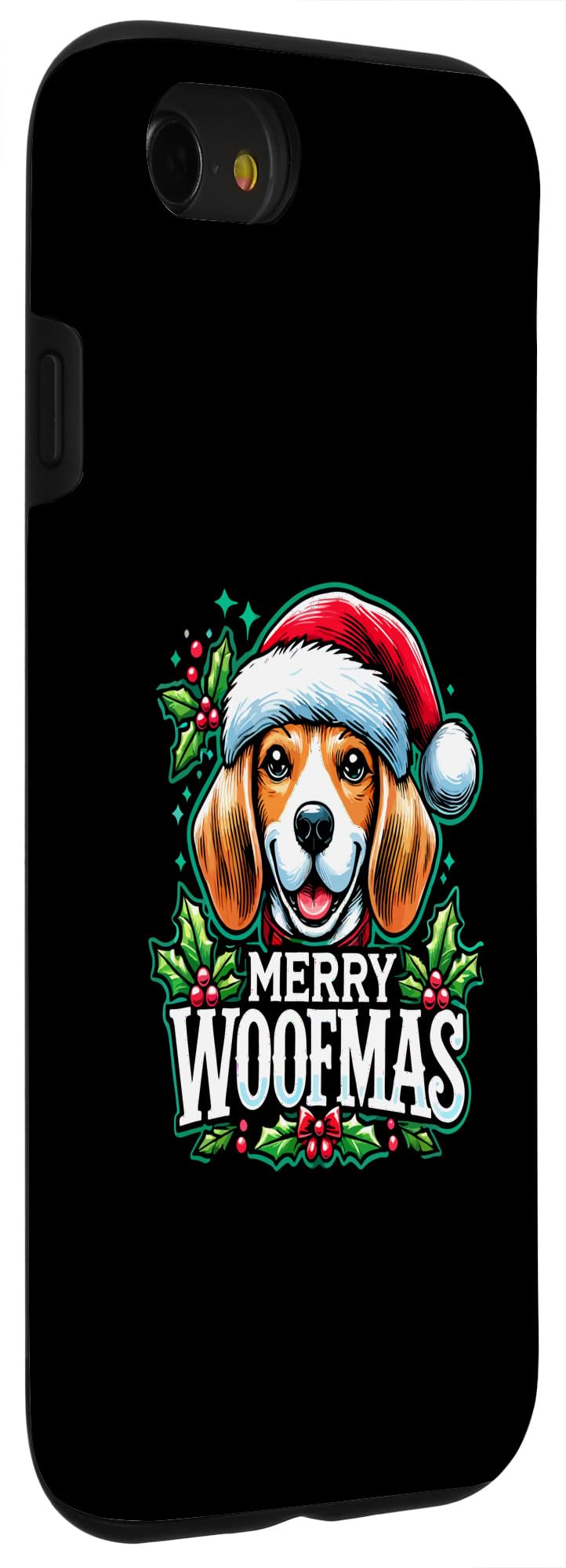 iPhone SE (2020) / 7 / 8 Merry Woofmas Beagle Lovers Christmas Case - Image 3