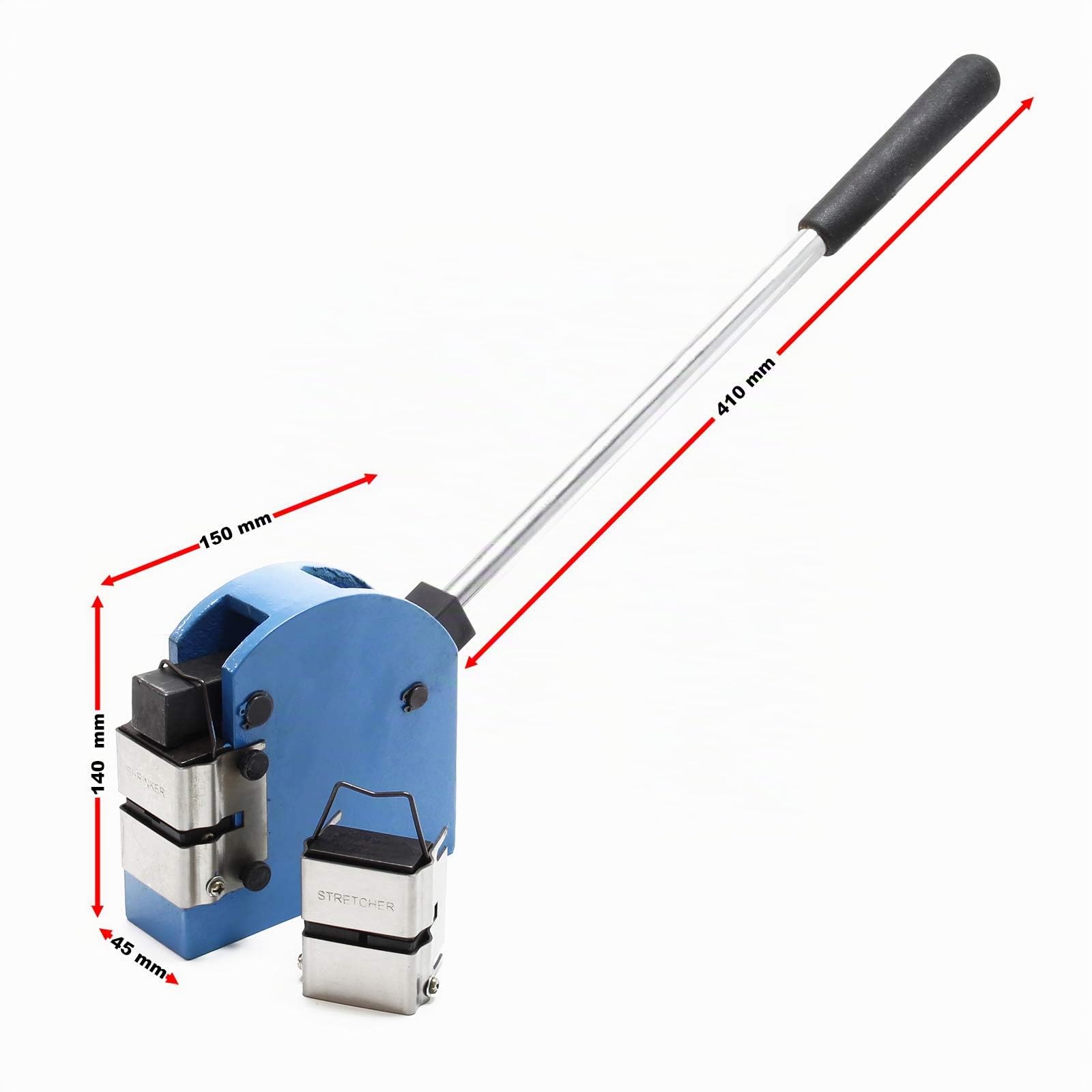 Máquina manual para comprimir y expandir chapa SS-18 Dobladora procesar chapa acero espesor 1,2mm