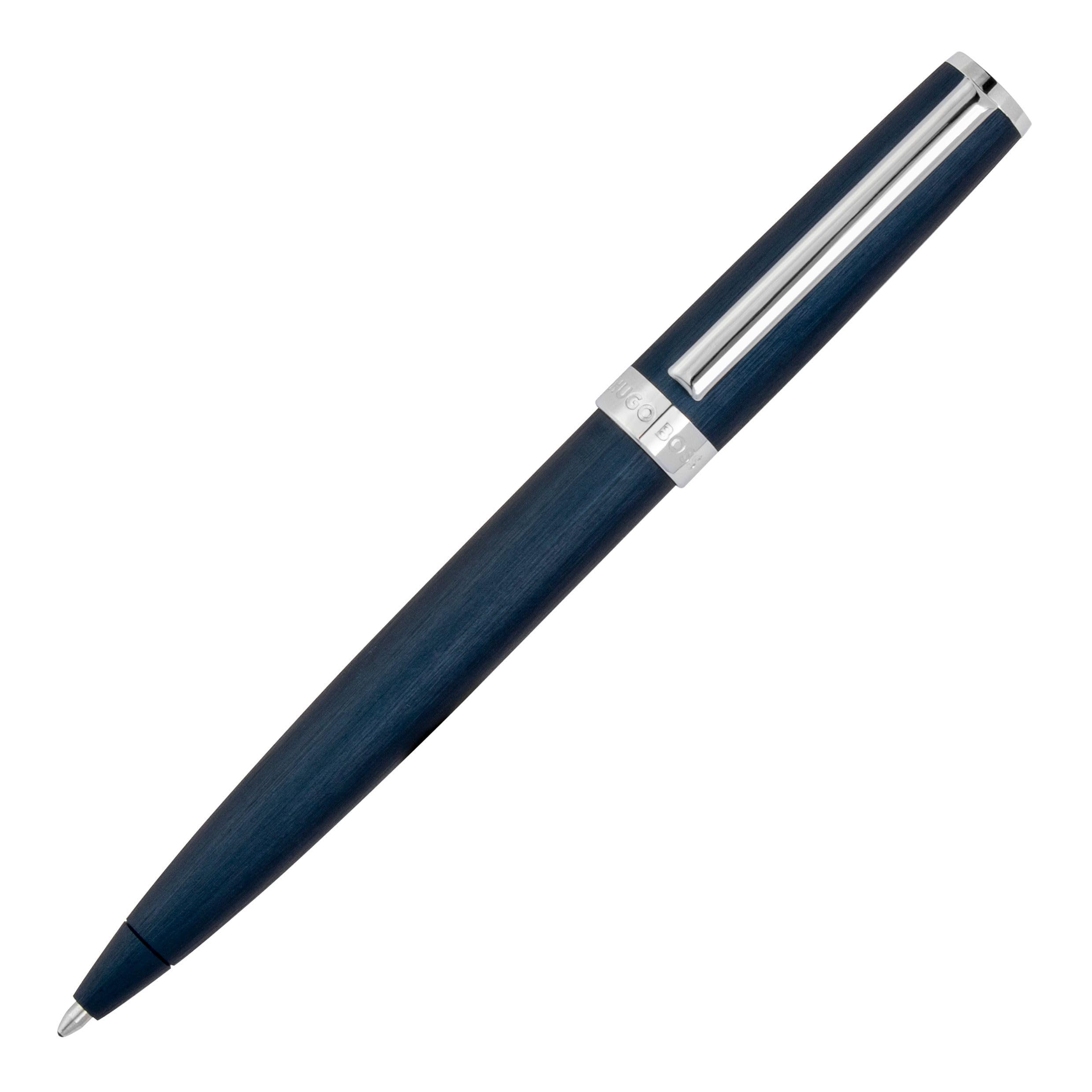 HUGO BOSS Długopis Gear Brushed Navy