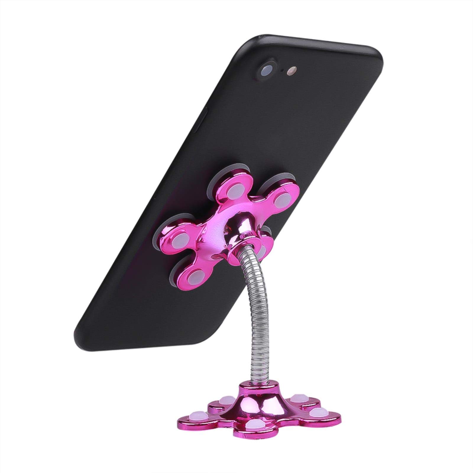 Support Téléphone Voiture Ventouse MOSOTECH – Rotation 360°, Lavable, Réutilisable