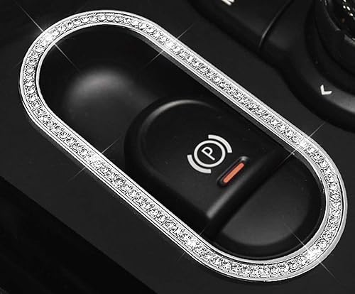 Miniatura 60 de Accesorios interiores brillantes para Mini Cooper F54 F55 F56 F60 con diamantes de imitación de cristal de modificación de moda